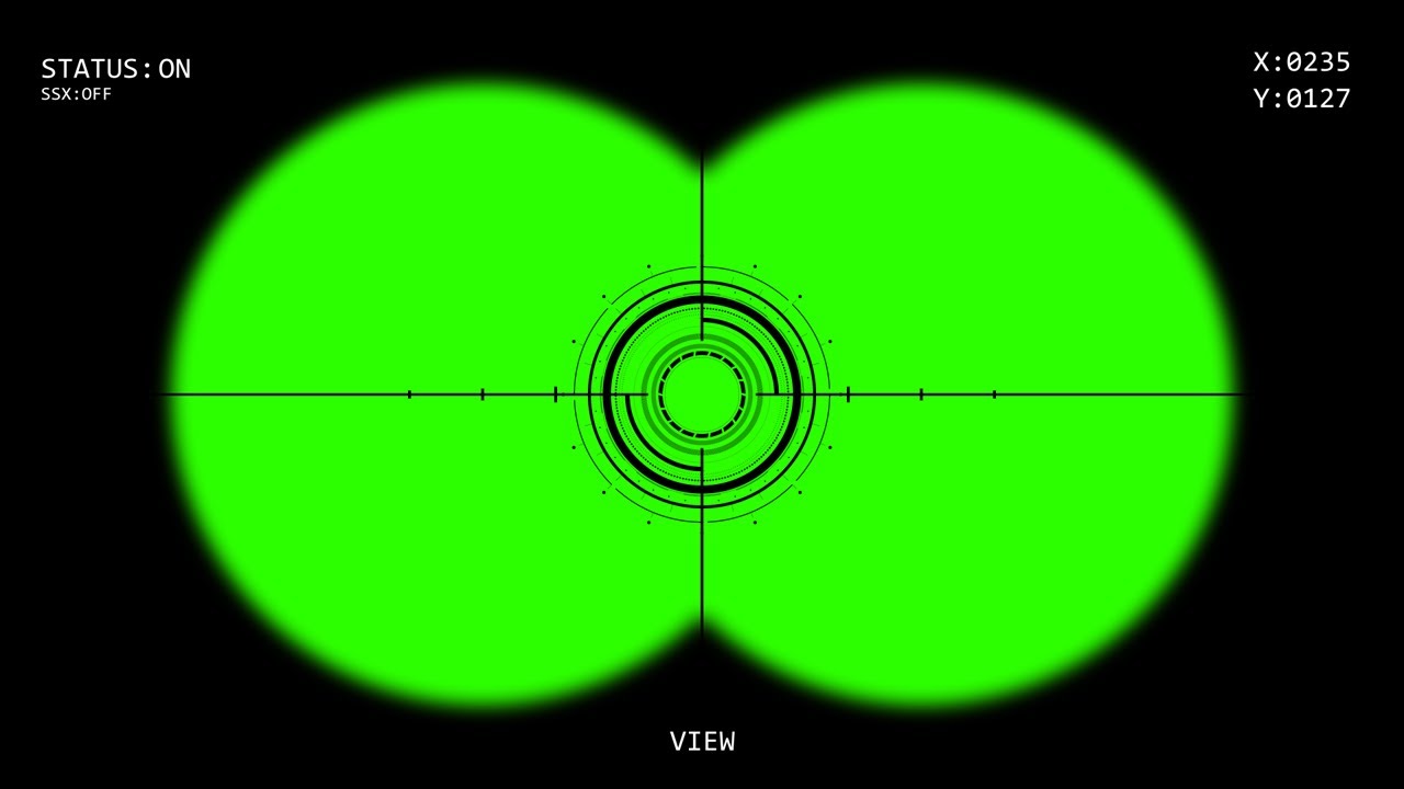 Efeito Binóculo #1 - Binocular Effect #1 / Green Screen - Chroma Key