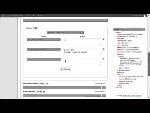 WP All Import - WordPress Local Directory Demo With Golf Course XML Feed