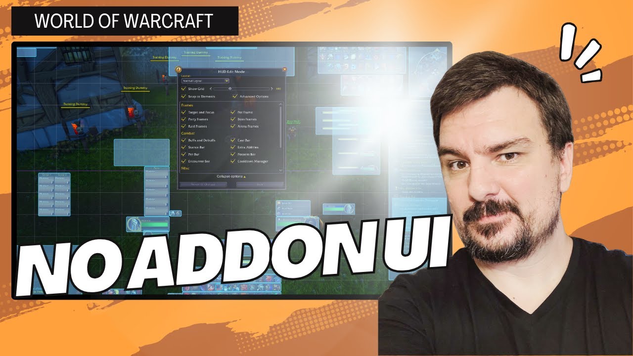 No Addon UI Setup in WoW: Functional Guide (2025) | War Within