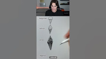 How To Draw Ice Cream Noob Vs Pro