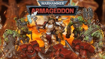 BATTLE FOR ARMAGEDDON!! | Blood Angels vs Orks | Warhammer 40k Battle Report