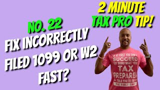 How to Correct a Filed 1099-NEC or W-2 with Yearli | 2 Min Tax Pro Tip