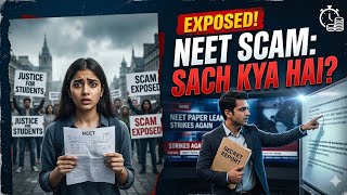 NEET SCAM | PAPER LEAK | NTA RE-EXAM 📜🗞️ 😡