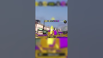 almost a wipeout.. 1 | Splatoon 3 | #splatoon3 #splatoon #nintendo #gaming #shorts #wipeout