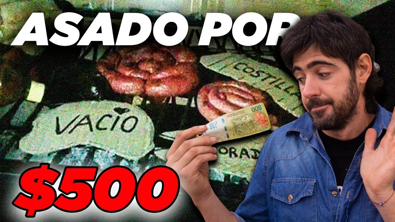 Asado por $500 pesos ($2usd) | Locos X el Asado