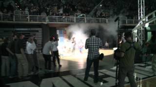 Coach Izzo's Entrance to Midnight Madness 2012