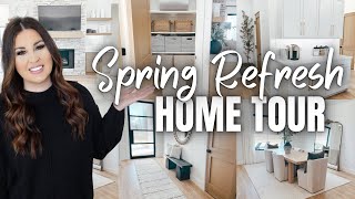 SPRING REFRESH HOME TOUR 2024 | LOTS OF CHANGES HOME TOUR | 2024 SPRING HOME TOUR WITH LINKS!