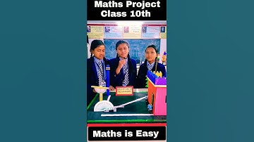 Maths Project Class 10 | Trigonometry Working Model #youtubeshorts #shorts #trending #math