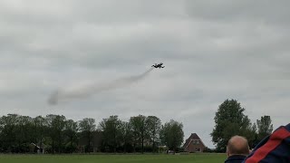 F-104 Starfighter landing at EHLW - pure howling sound!