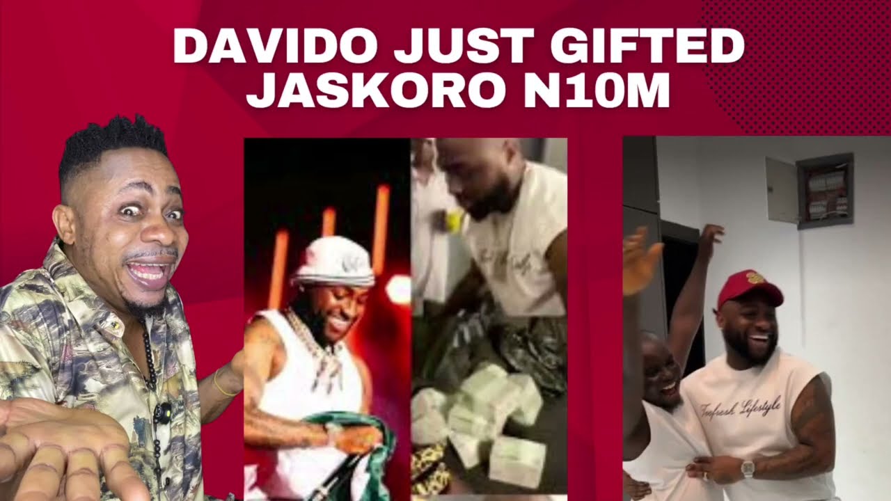 Davido Gifts Jaskoro ₦10 Million | Full Story, Lessons & What Everyone Should Learn
