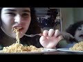 Spicy noodle challeng with my sister iheartcatswowie ending is shoking