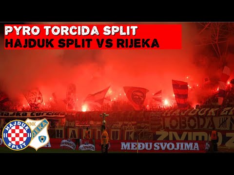 Hajduk Split Ultras (Torcida Split) - Best Moments 