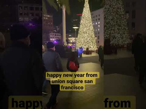 Video: Union Square in San Francisco met Kerstmis: fototour