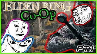 Two Idiots Attempt Elden Ring! (Co-op Elden ring Campaign)