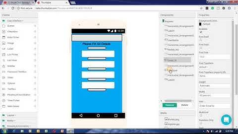 How To Create Login And Signup Screen With Coding. Thunkable Tutorial Part-1