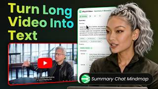 Turn Youtube video into transcript and summary and chat with it!
