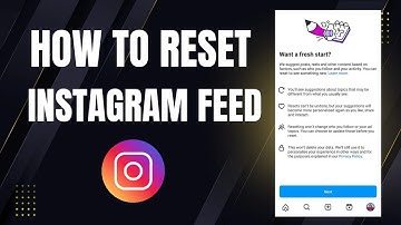 How To Reset Your Instagram Feed / 2025