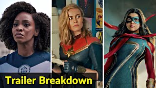 The Marvels Trailer Breakdown In HINDI | Captain Marvel 2 Trailer Breakdown In HINDI | Ms Marvel