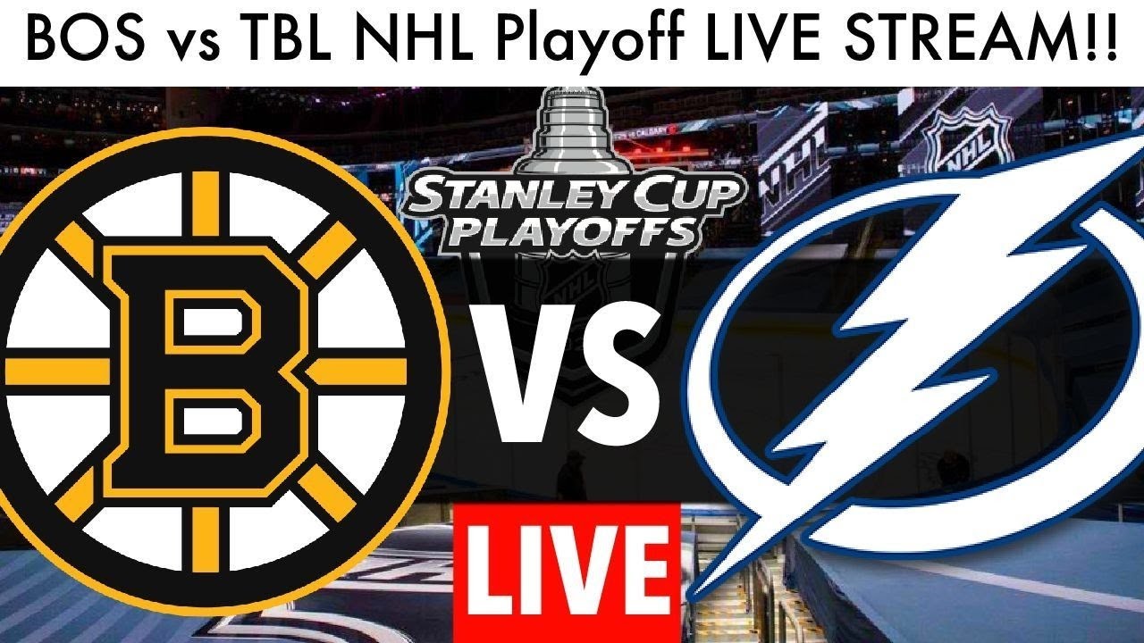 Boston Bruins vs Tampa Bay Lightning Game 4 LIVE (NHL Playoffs Stream Play By Play/Reaction)