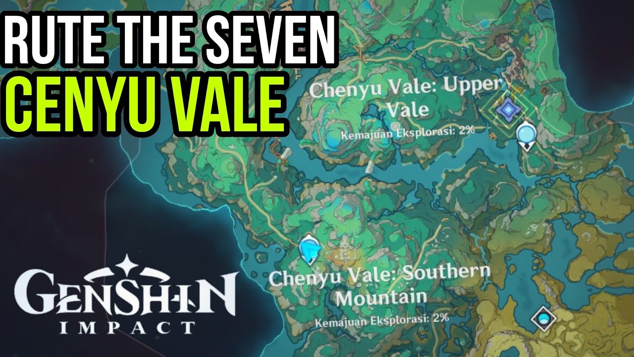 Rute Patung The Seven Chenyu Vale Liyue 4.4 - [Genshin Impact] - YouTube