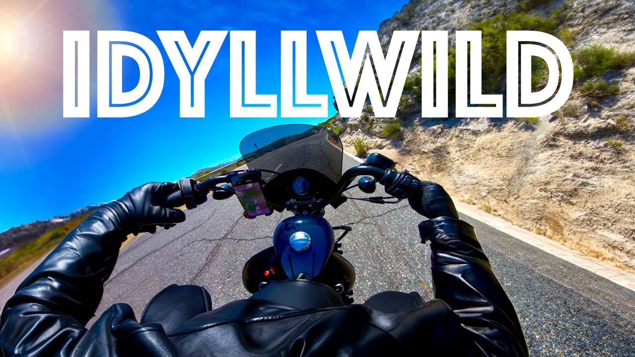 Epic Motorcycle Ride to Idyllwild | Scenic Mountain Roads & Hidden