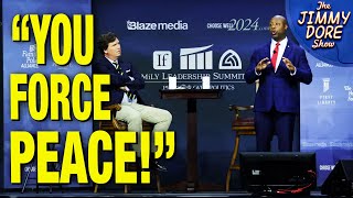 Tucker Schools GOP On How To End Ukraine War