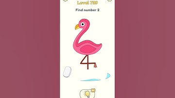 DOP 2 Gameplay Level 739 Shorts Delete One Part Solution and Answer खेल शॉर्ट्स 🔥 Subscribe *🔥*