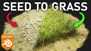 Create Satisfying Grass Animation in Blender - TUTORIAL