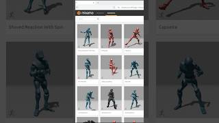 Mixamo tutorial (How to download a 3D model)  #mixamo #3d #3dmodeling #maya