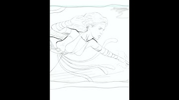 Drawing My Comic Book Character in Procreate