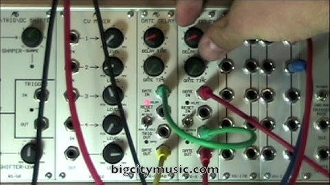 Rhythmic Variation w/ Analogue Systems rs340 Gate Delay