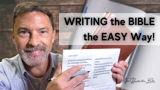 The Handwritten Bible Update & Tracing Method Demonstration