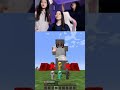 MINECRAFT ARMOR LASER TEST🌸#shorts #minecraft