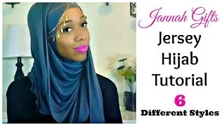 Jersey Hijab Tutorial | 6 Styles | Jannah Gifts