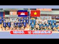 Visakha vs lavie long an mens volleyball friendship cambodiavietnam full 3 set match