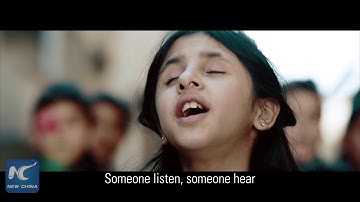 Heartbeat: Blind Syrian girl sings song in hope