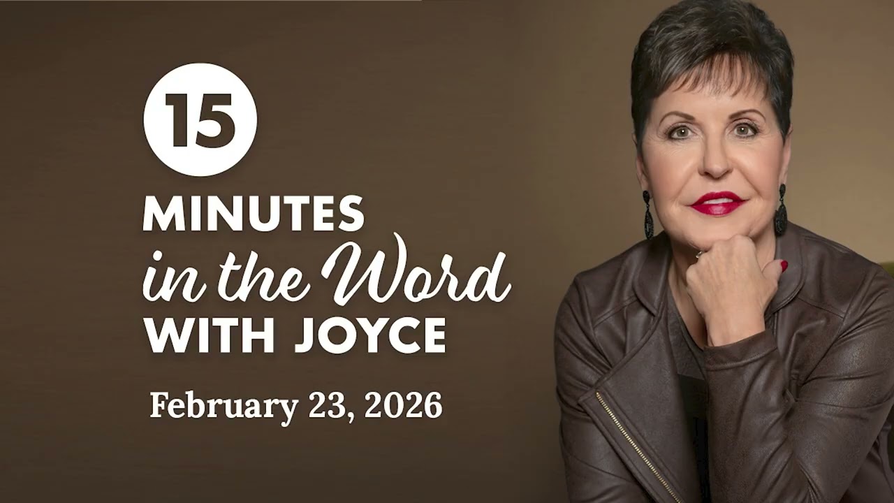 Philippians - Pt 9 | 15 Minutes in the Word with Joyce Meyer