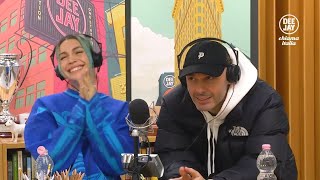 Fabri Fibra e Rosevillain a radio Deejay del 19/02/2024