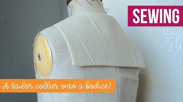 How To Sew A Sailor Collar On A Bodice