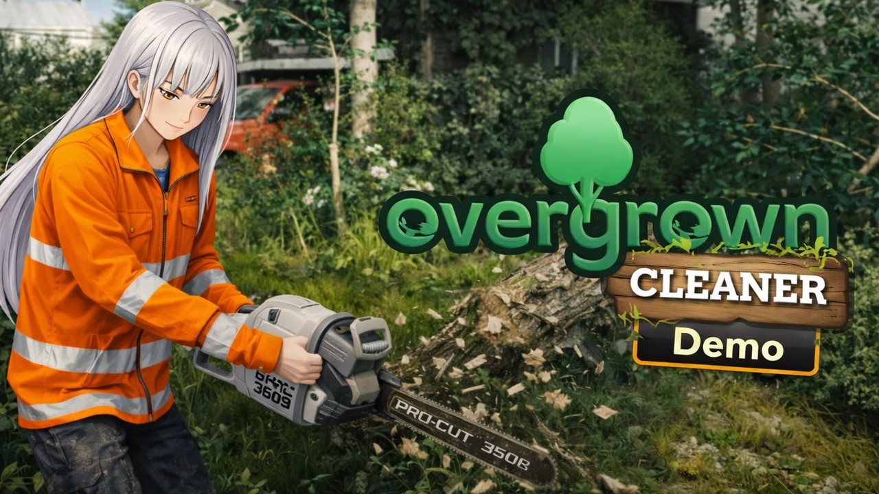 Overgrown Cleaner - Je quitte le Vtubing pour devenir paysagiste