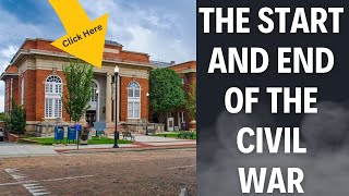 Abbeville South Carolina - How could one city be the start and the end of the civil war?