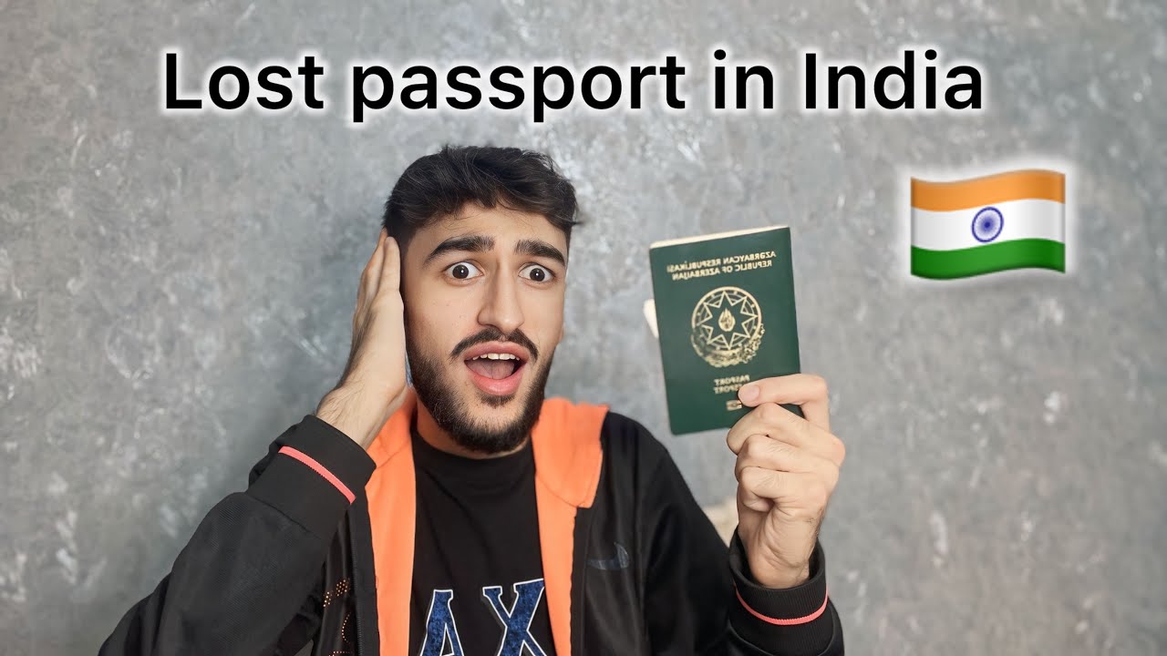 Lost passport in India 🇮🇳😭🤟🏼❤️