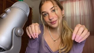 ASMR Fast and Aggressive Tapping and Scratching with LONG NAILS 🥰 Whispering