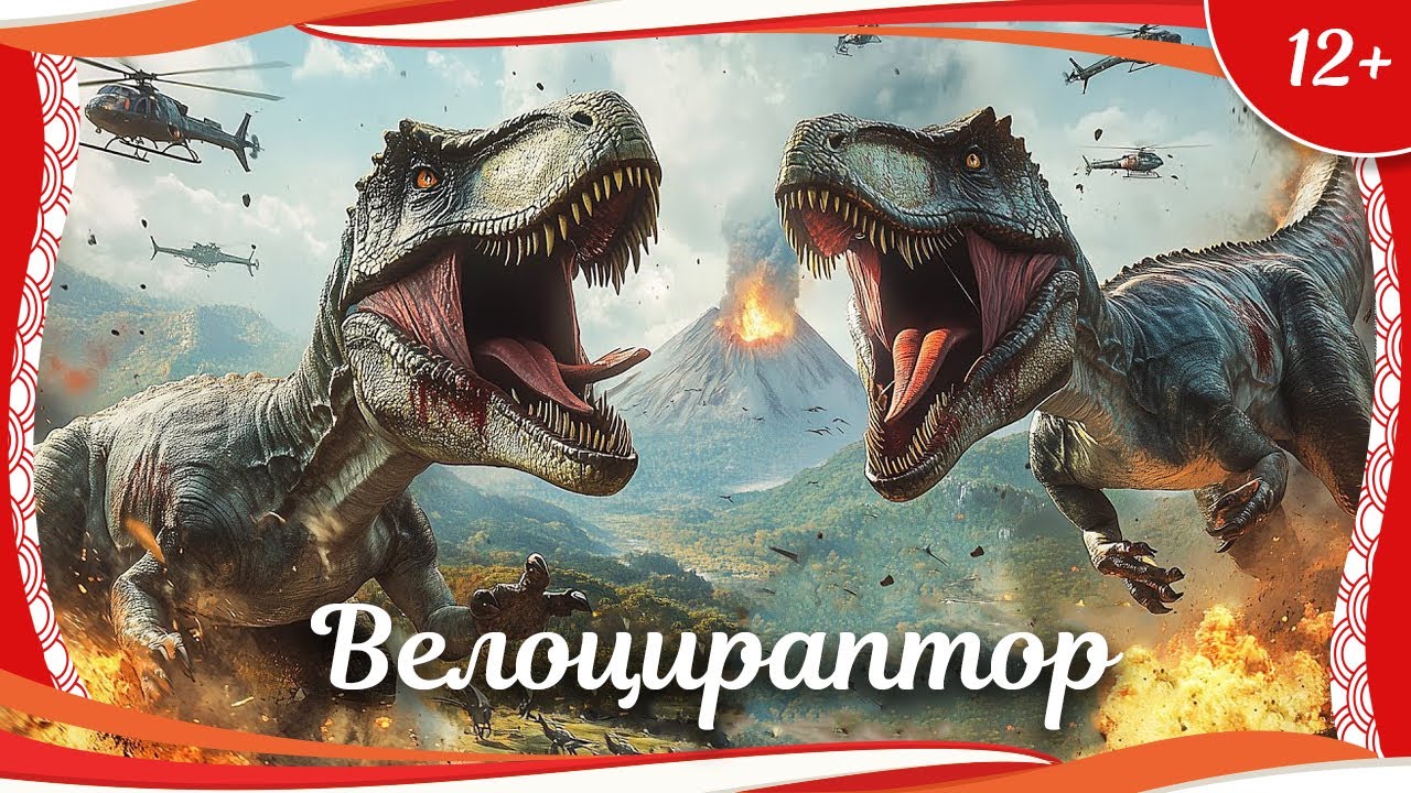 (12+) "Велоцираптор" (2020) китайский приключенческий триллер с русским переводом
