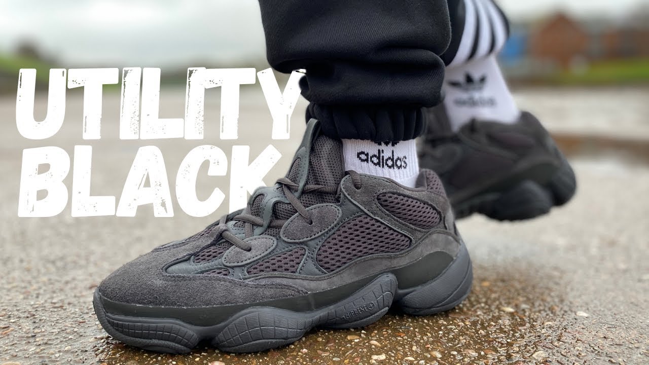 How Did We Sleep On These!? Yeezy 500 Utility Black Review & On Foot -  Youtube