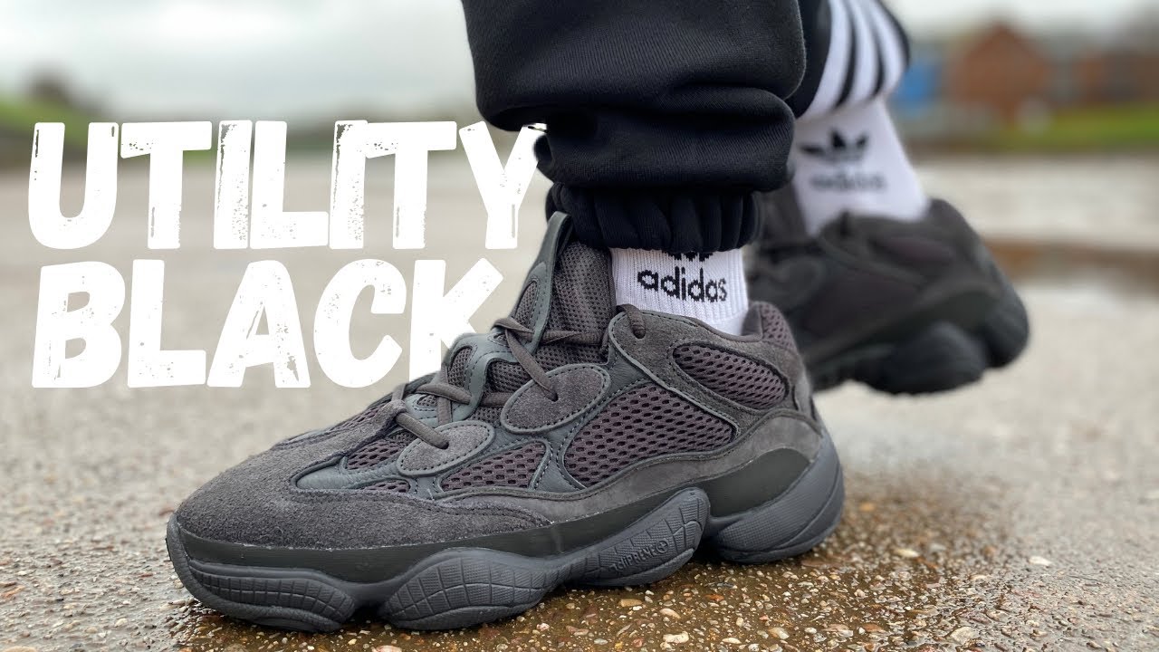 How We Sleep On These!? Yeezy 500 Utility Black & On Foot - YouTube