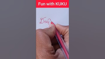 Deepanshi name write ✍️ll Name challenge 🤩 #art #namechallenge #writeyourname #viral