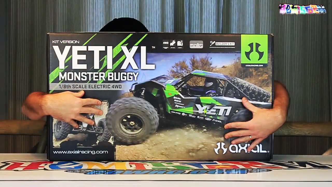 AXIAL YETI XL KIT Unboxing - Trailed Suspension AWESOMENESS! - YouTube