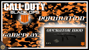 Call Of Duty Black Ops 4 Silenced Gks Operator Mod Gameplay