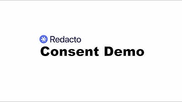 Consent Product Demo